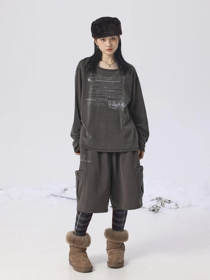 Oxidized Soap Slice 2.0 Long-Sleeve Hoodie Dress Set