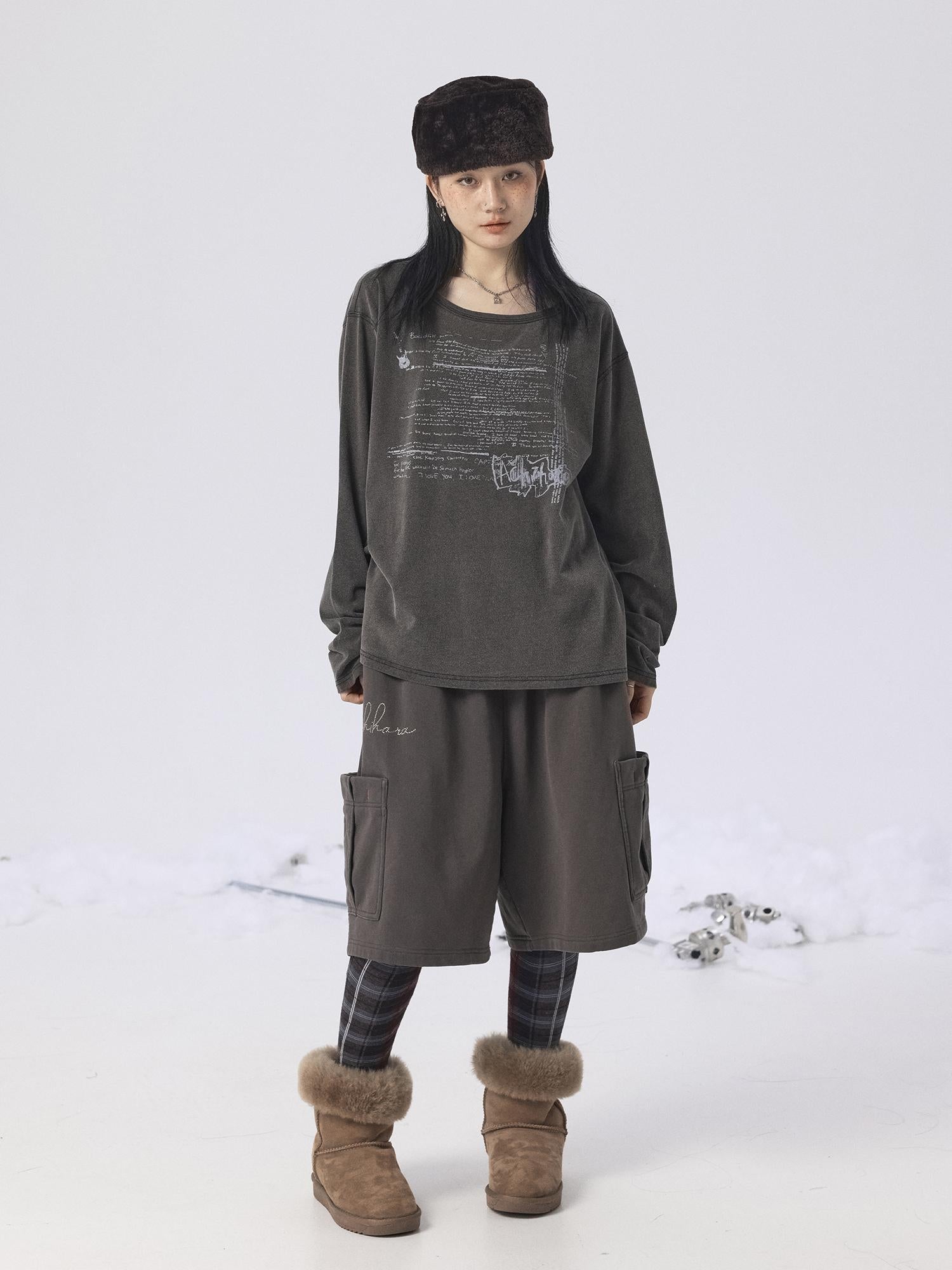 Achihara Oxidized Soap Slice 2.0 Long-Sleeve Hoodie Dress Set