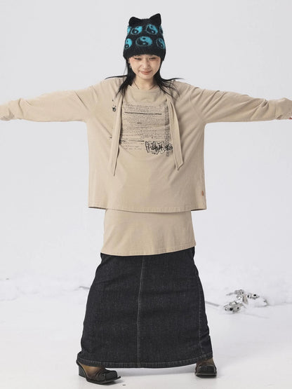 Oxidized Soap Slice 2.0 Long-Sleeve Hoodie Dress Set
