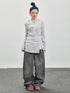 Achihara Peter Rabbit V-Neck Hooded Slim Fit Tee