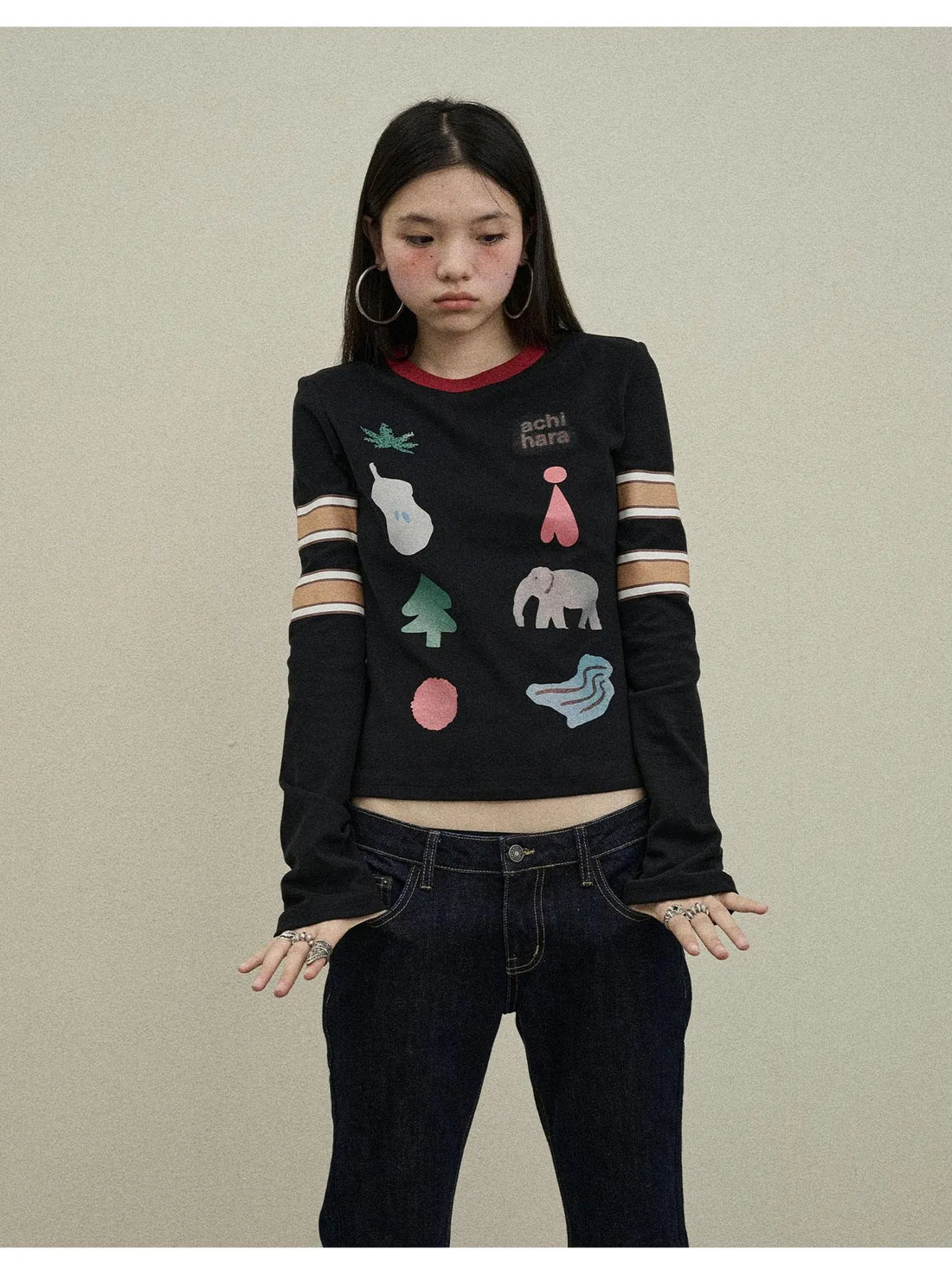 Playful Carnival Scoop Tee
