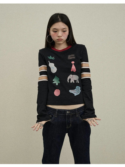 Playful Carnival Scoop Tee