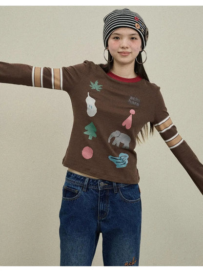 Playful Carnival Scoop Tee