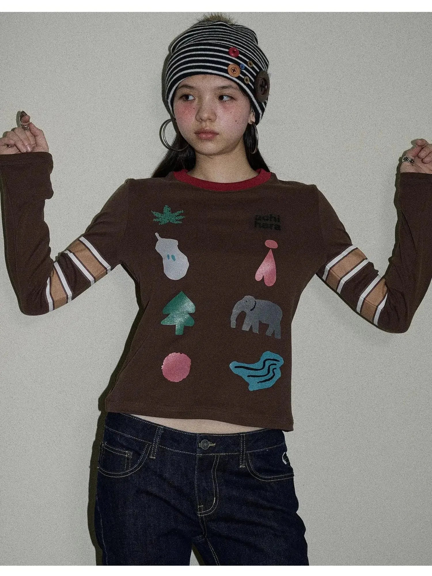 Playful Carnival Scoop Tee