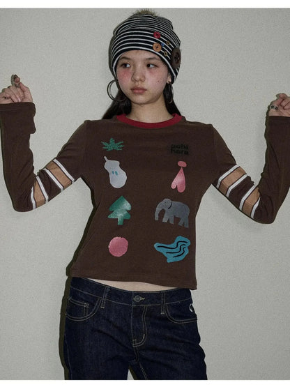 Playful Carnival Scoop Tee