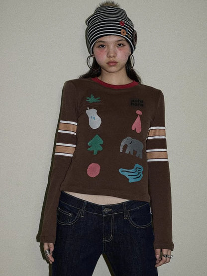 Playful Carnival Scoop Tee