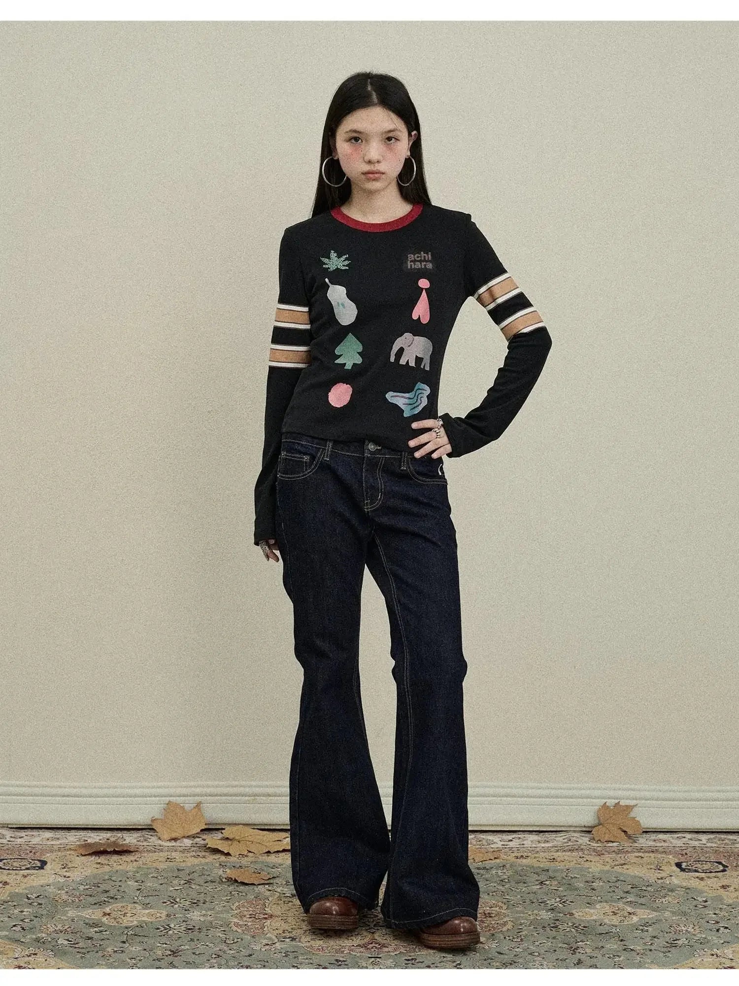 Playful Carnival Scoop Tee