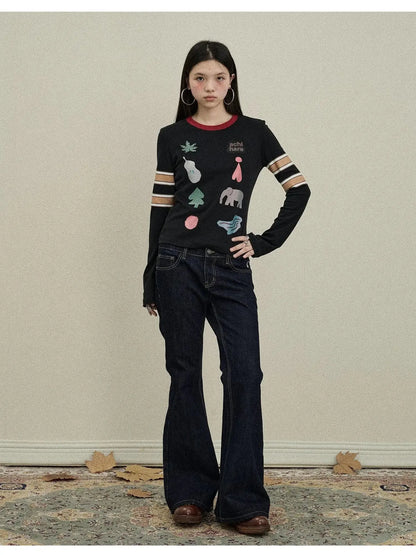 Playful Carnival Scoop Tee