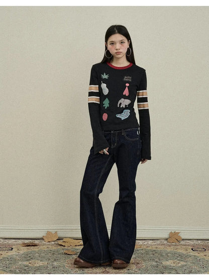 Playful Carnival Scoop Tee