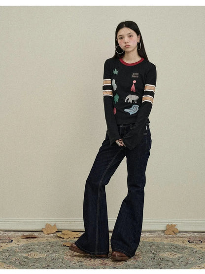 Playful Carnival Scoop Tee