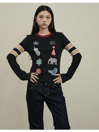 Playful Carnival Scoop Tee