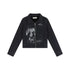 Achihara_Print_Fleece_Lined_Stand_Collar_Cotton_Denim_Women&