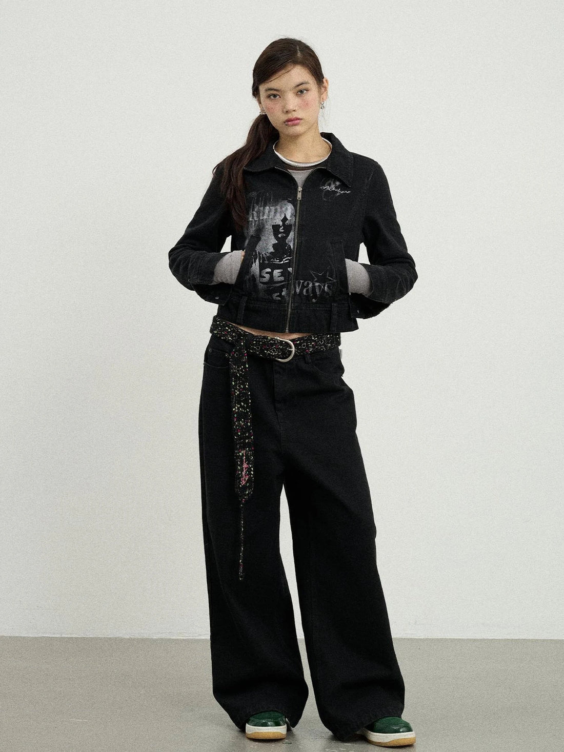 Punk Rock Joan Jett Denim Jacket