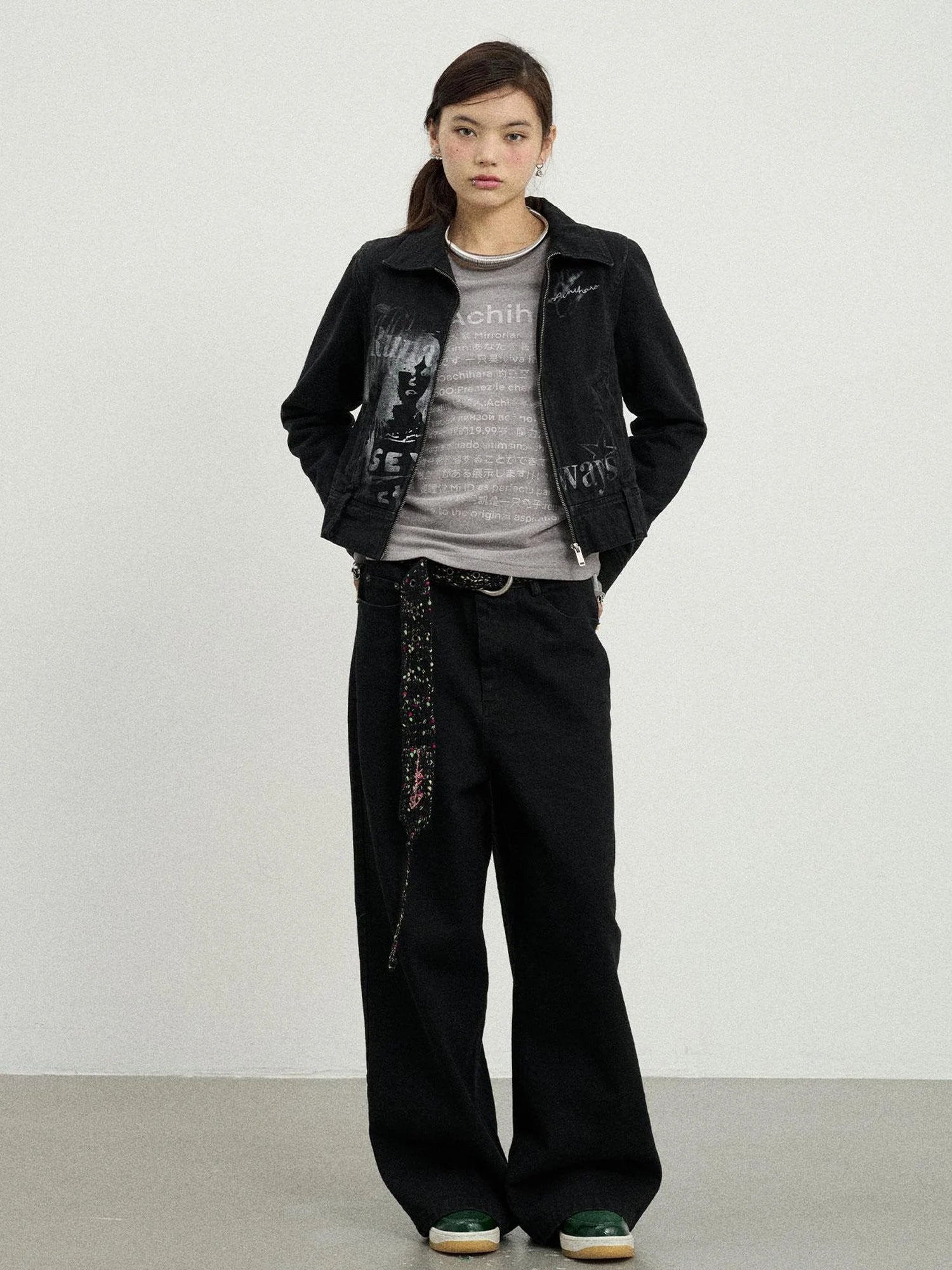 Punk Rock Joan Jett Denim Jacket