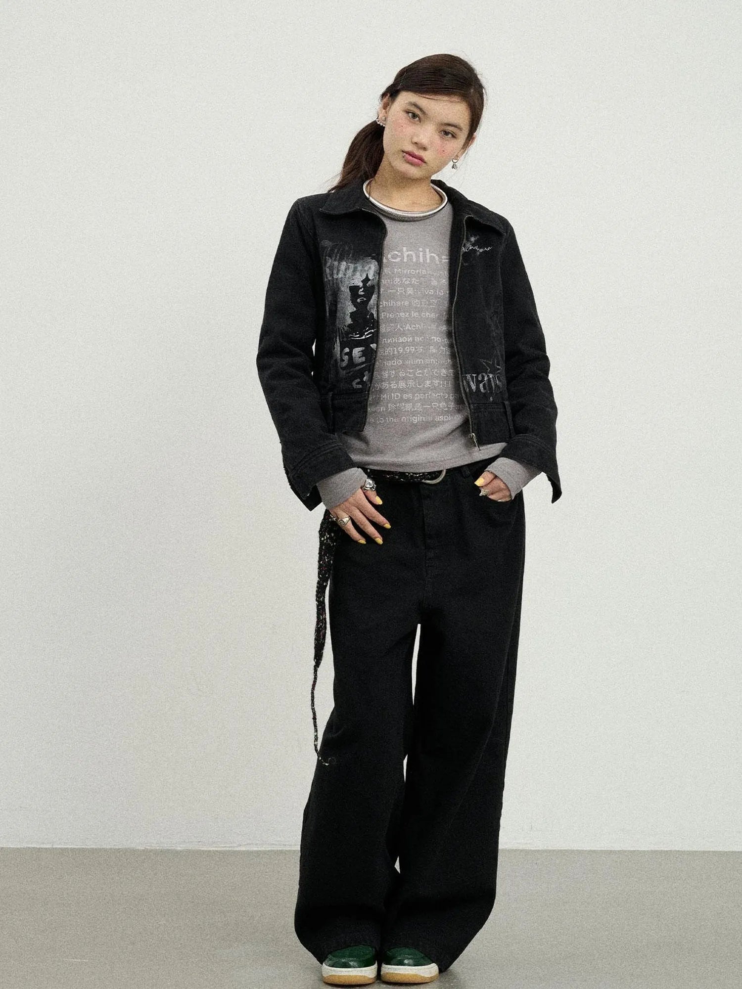 Punk Rock Joan Jett Denim Jacket