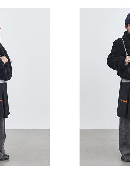 Achihara Relaxed Graffiti Jeans With Vintage Wash