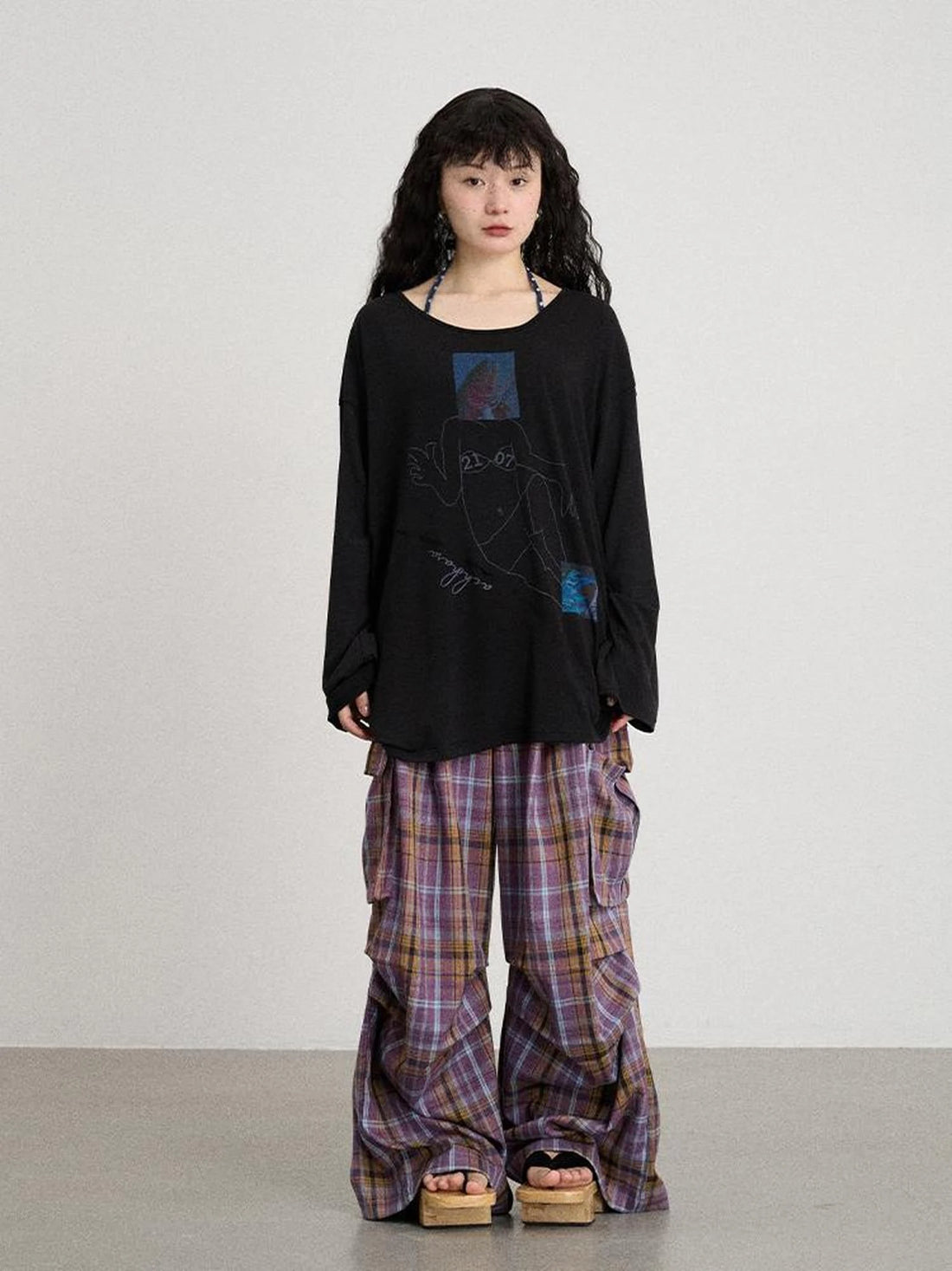 Relaxed Salted Fish Sunshield Loose Top