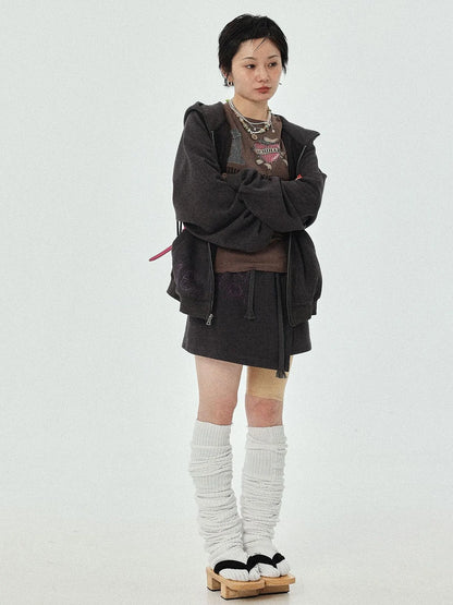 Renaissance A Line Denim Skirt