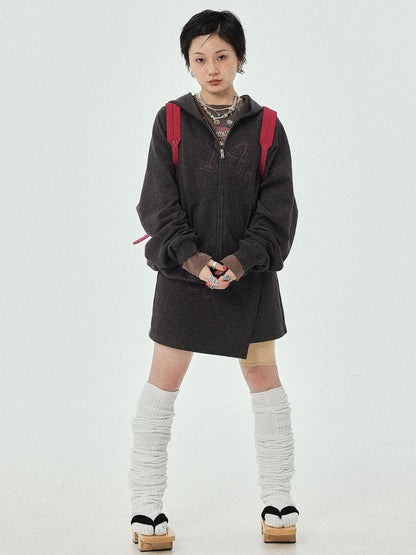 Achihara Renaissance A Line Denim Skirt