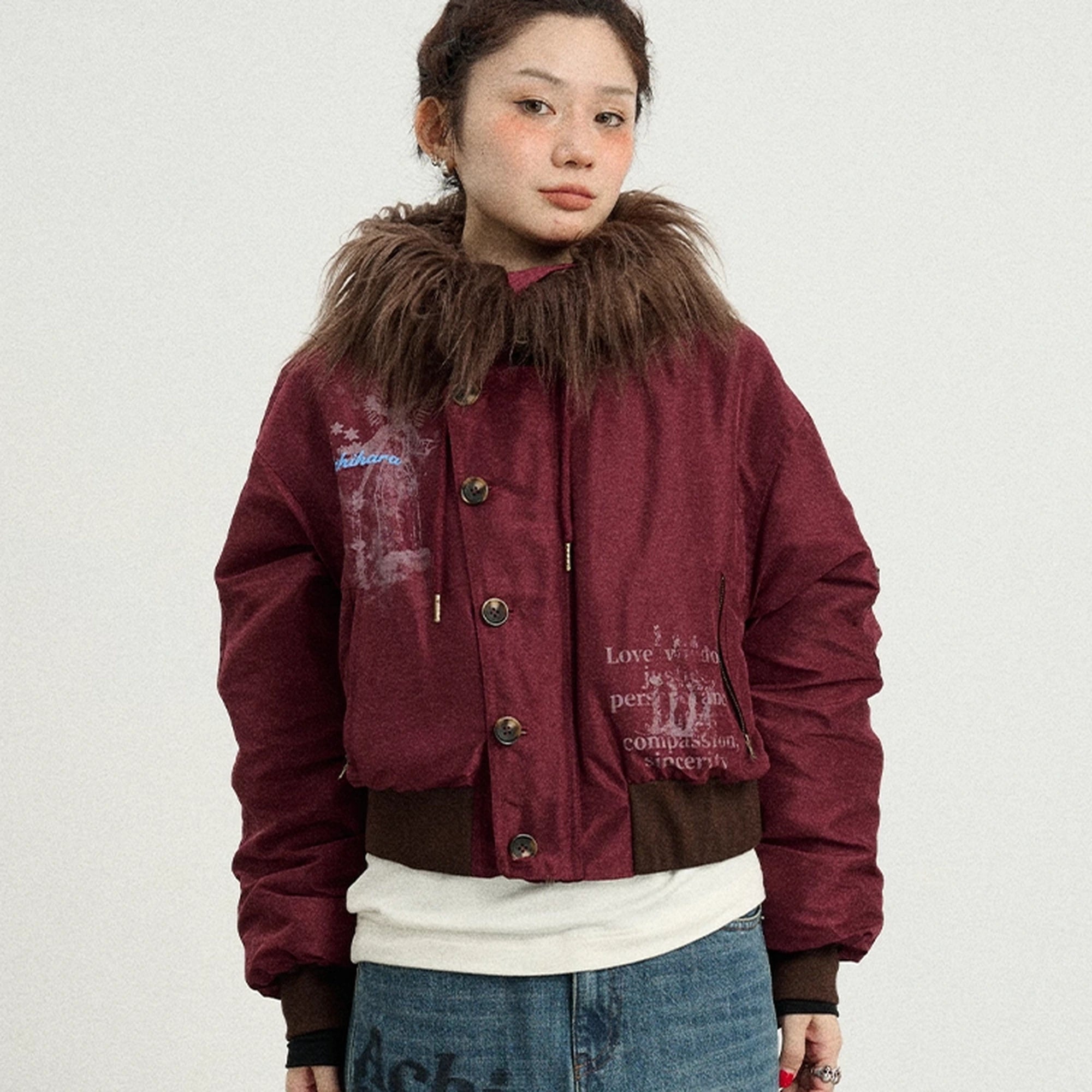 Achihara_Revelation_Inspired_Short_Puffer_Coat_With_Fur_Hood_MISSTT