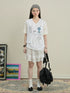 Achihara Rock Malt Star V-neck Tee-1