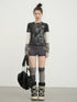 Achihara Rodman Inspired Slim Fit Basketball Tee Long Sleeve Layering Top-1