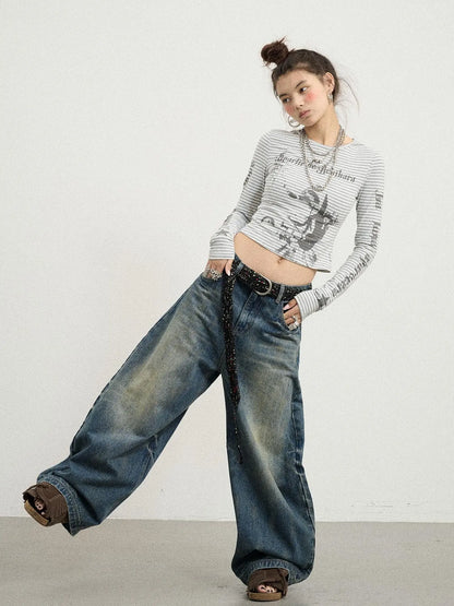 Salome Summer Tee With Moon Print