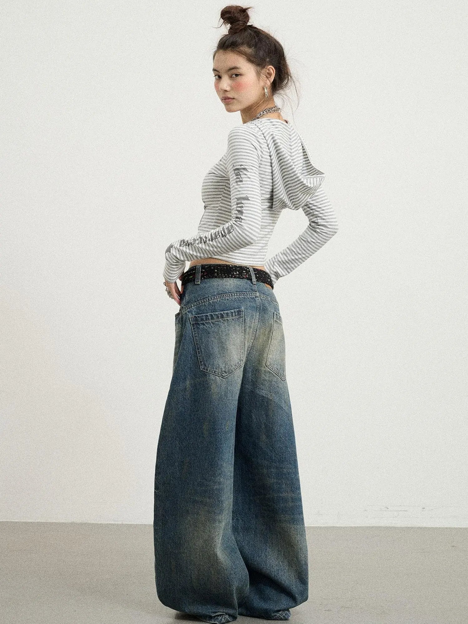Salome Summer Tee With Moon Print