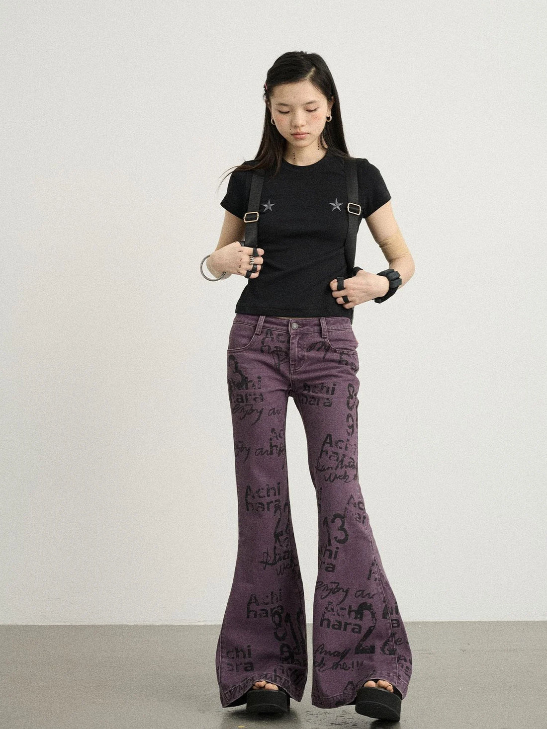 Sleepless Stars Embroidered Tee