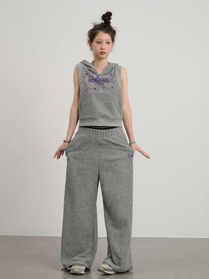 Achihara Sleepy Sheep Cozy Knit Lounge Pants
