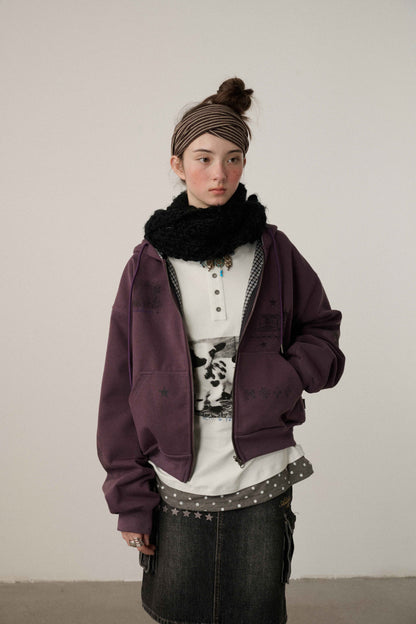 Achihara_Soft_Cotton_Blend_Zip_Up_Loose_Fit_Hooded_Commuter_Women_Solid_Color_Hoodies_MISSTT