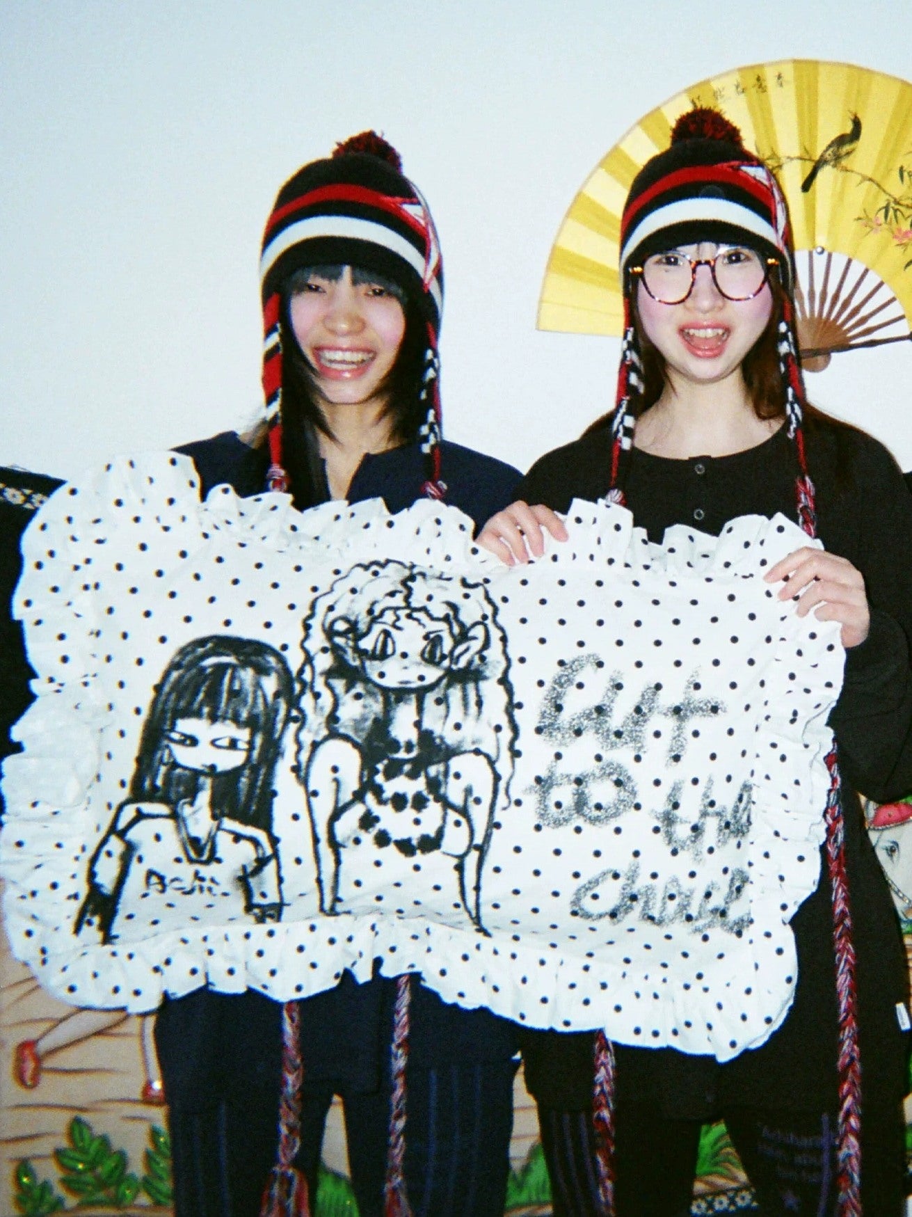 Achihara Soft Machine Washable Cotton Polka Dot Pillowcase 48X74Cm Accessories