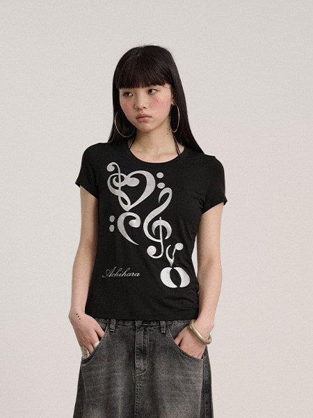 Achihara_Soft_Modal_Slim_Fit_Crew_Neck_Office_Women_Black_White_Short_Sleeve_T-Shirts_MISSTT