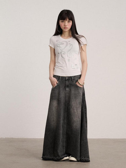 Achihara Soft Modal Slim Fit Crew Neck Office Women Black White Short Sleeve T-Shirts