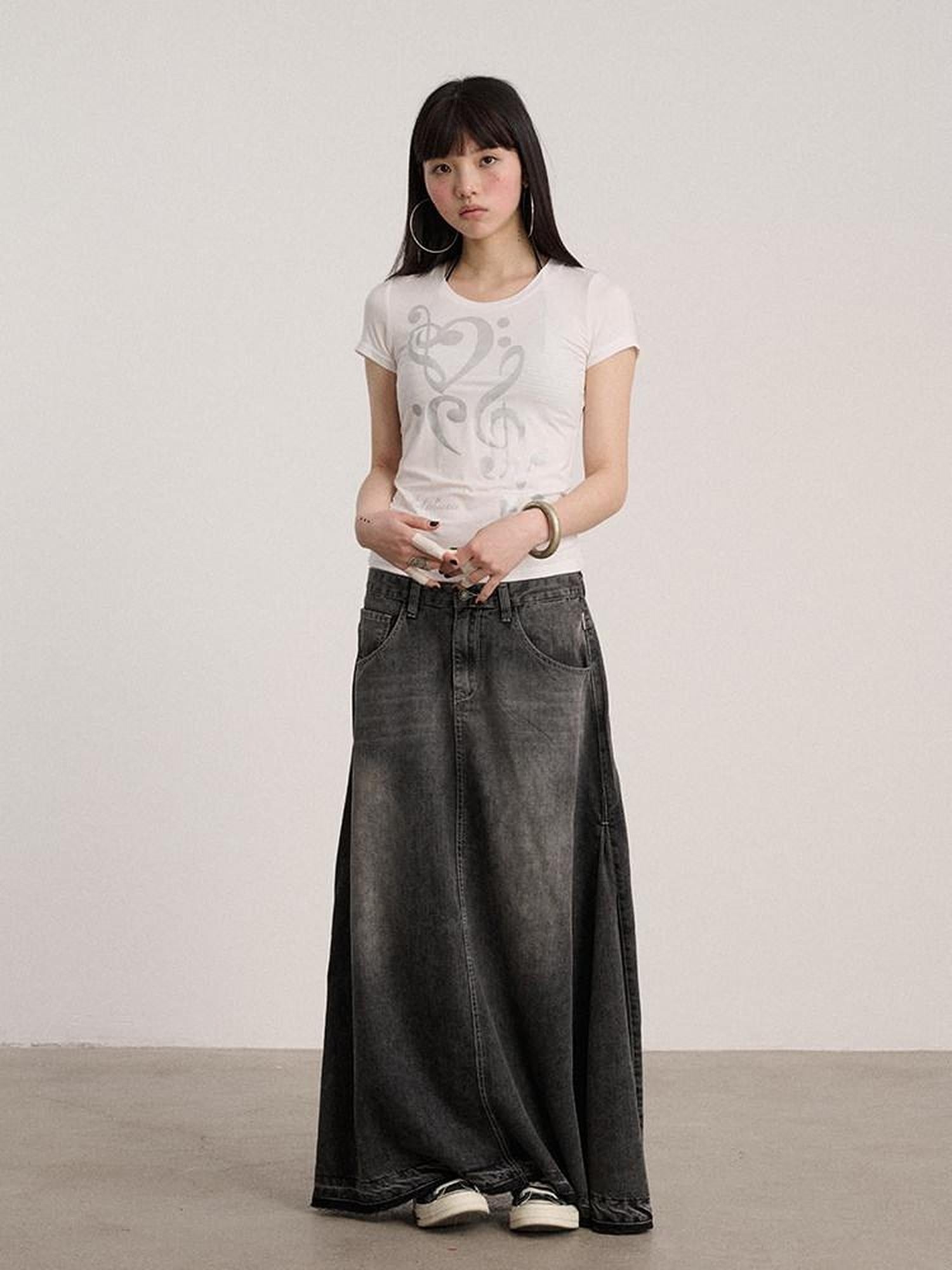 Achihara Soft Modal Slim Fit Crew Neck Office Women Black White Short Sleeve T-Shirts