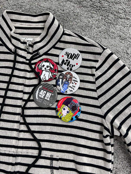 Achihara Soft Velvet Five Piece Scrunchie Set Colorful Mix For Women Hair Accessories