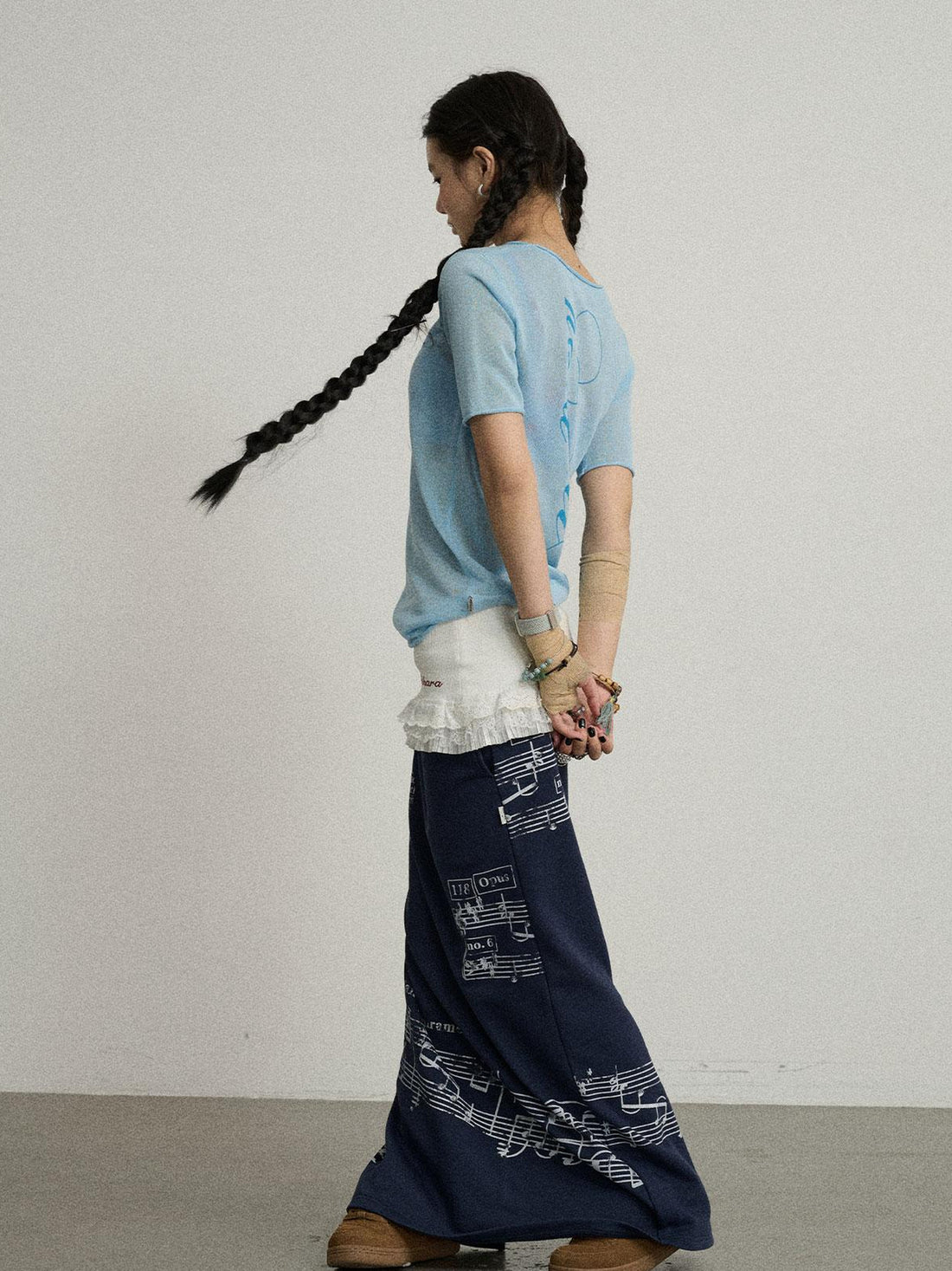 Update Achihara Souffle Skirt Summer White Mini Skirt