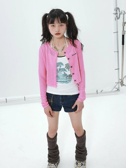 Sparkly Disco Summer Sleeveless T-Shirt &amp; Vest