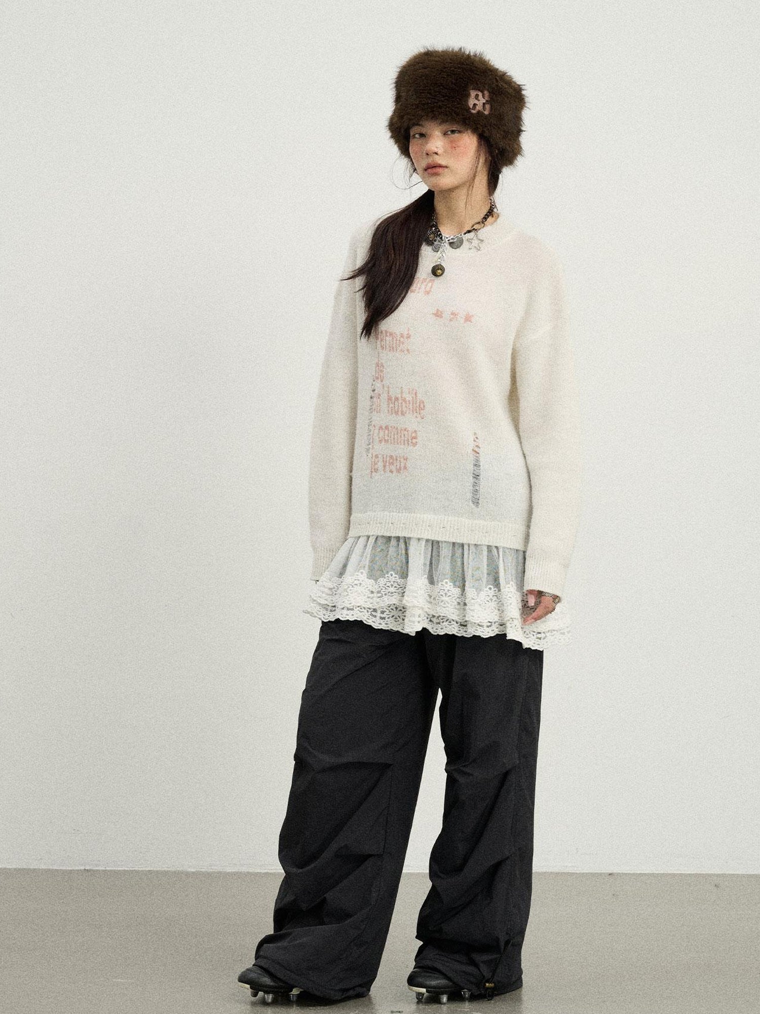 Achihara Spring Darling Knit Sweater