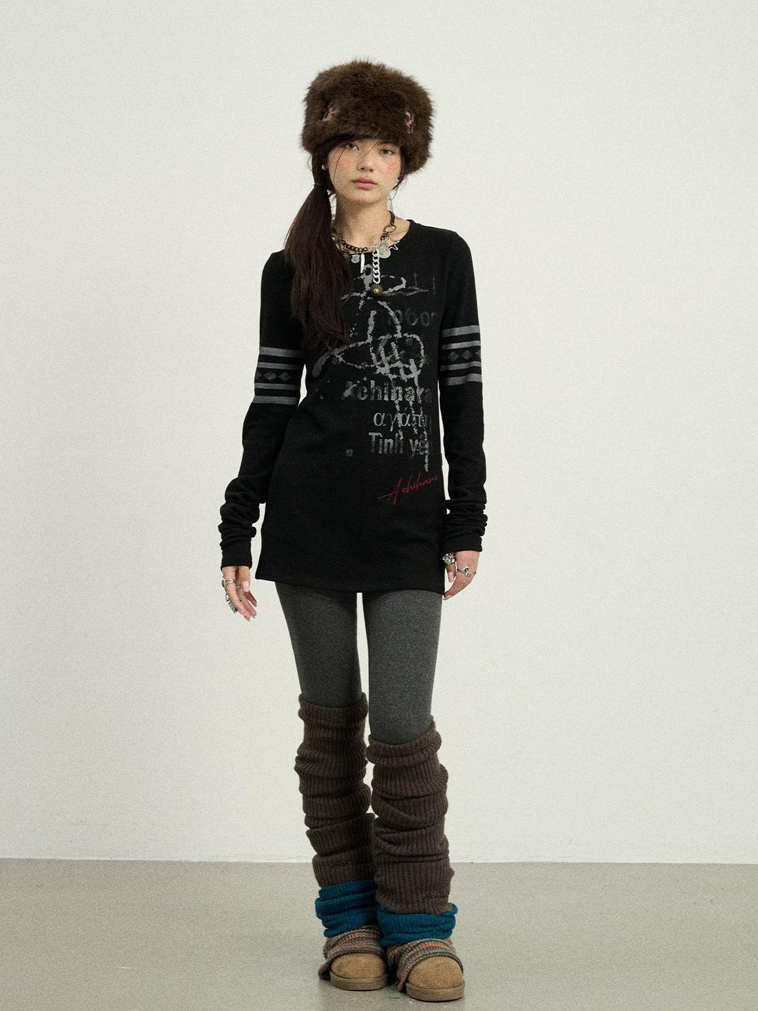 Achihara Spring Foolish Love God Long Sleeve Tee