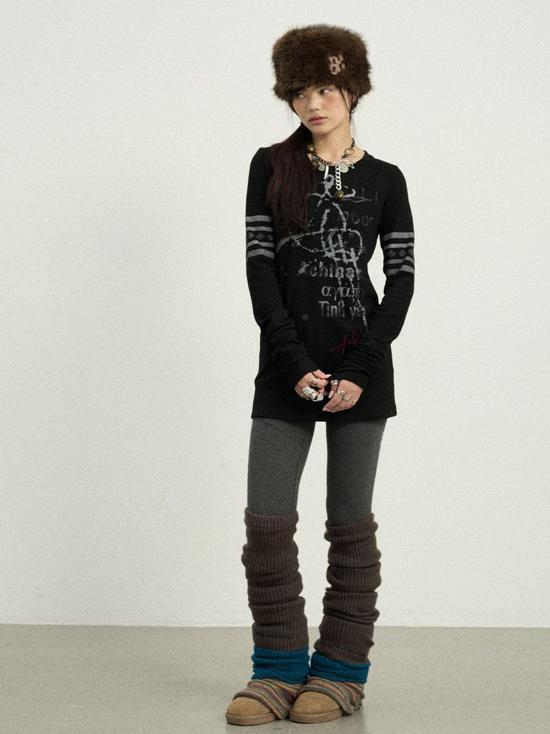 Achihara Spring Foolish Love God Long Sleeve Tee