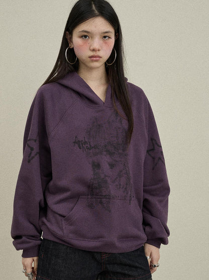 Update Achihara Stars Me Hooded Jacket Women Spring Fall 2025 New Casual Outerwear