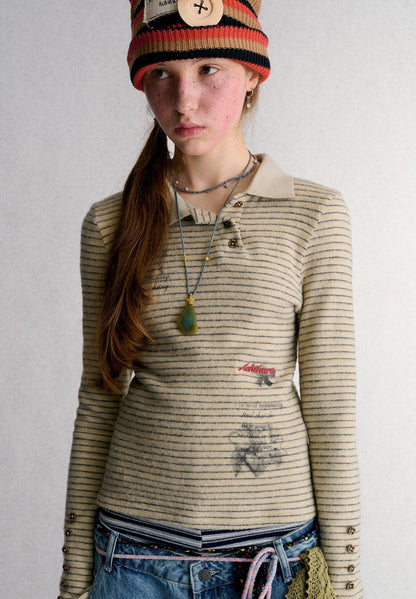 Achihara_Striped_Embroidered_Print_Slim_Fit_Women&