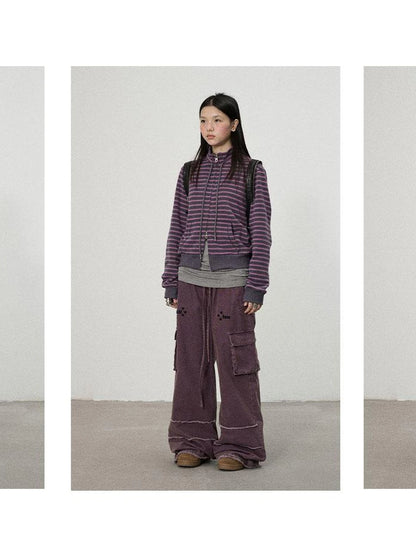 Striped Mushroom Sweatshirt