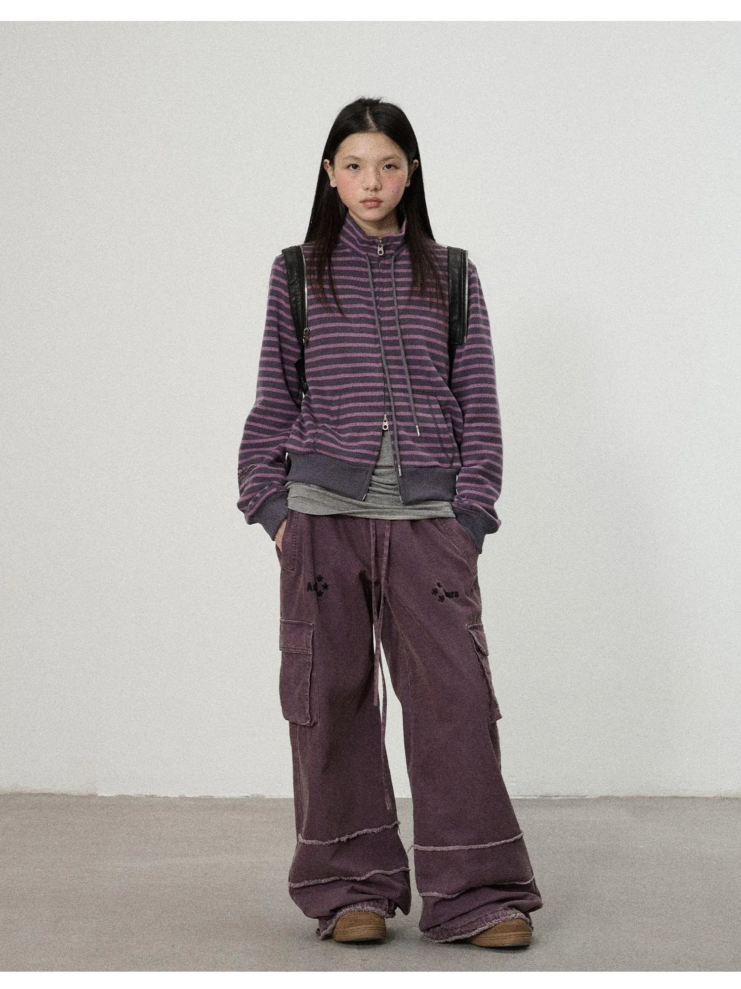 Striped Mushroom Sweatshirt