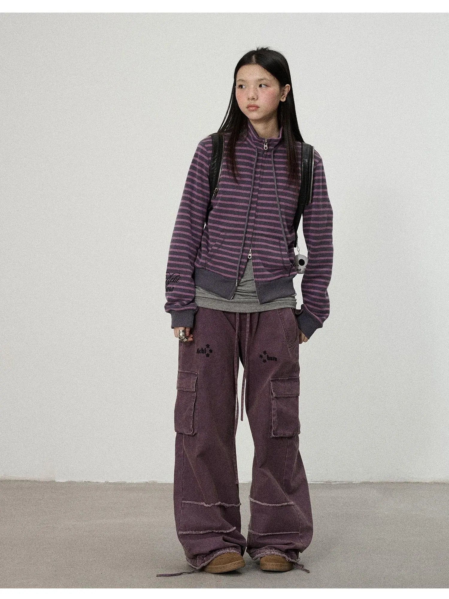 Striped Mushroom Sweatshirt