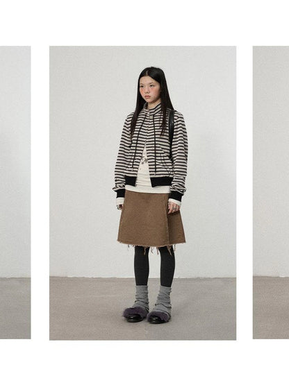 Striped Mushroom Sweatshirt