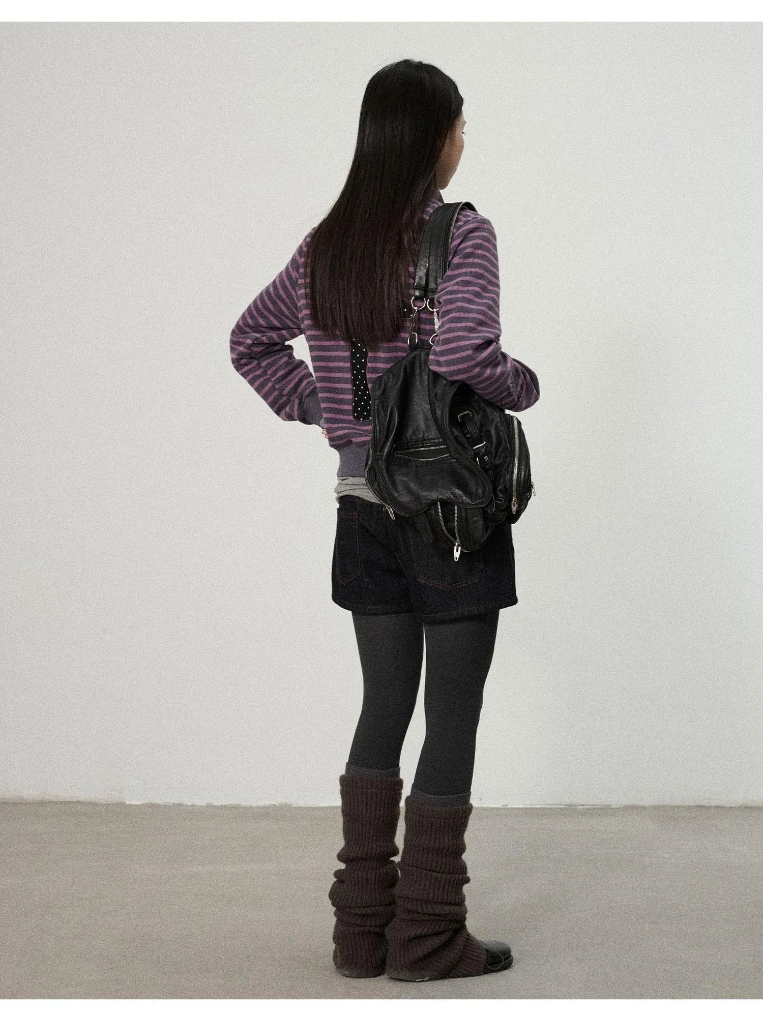 Striped Mushroom Sweatshirt
