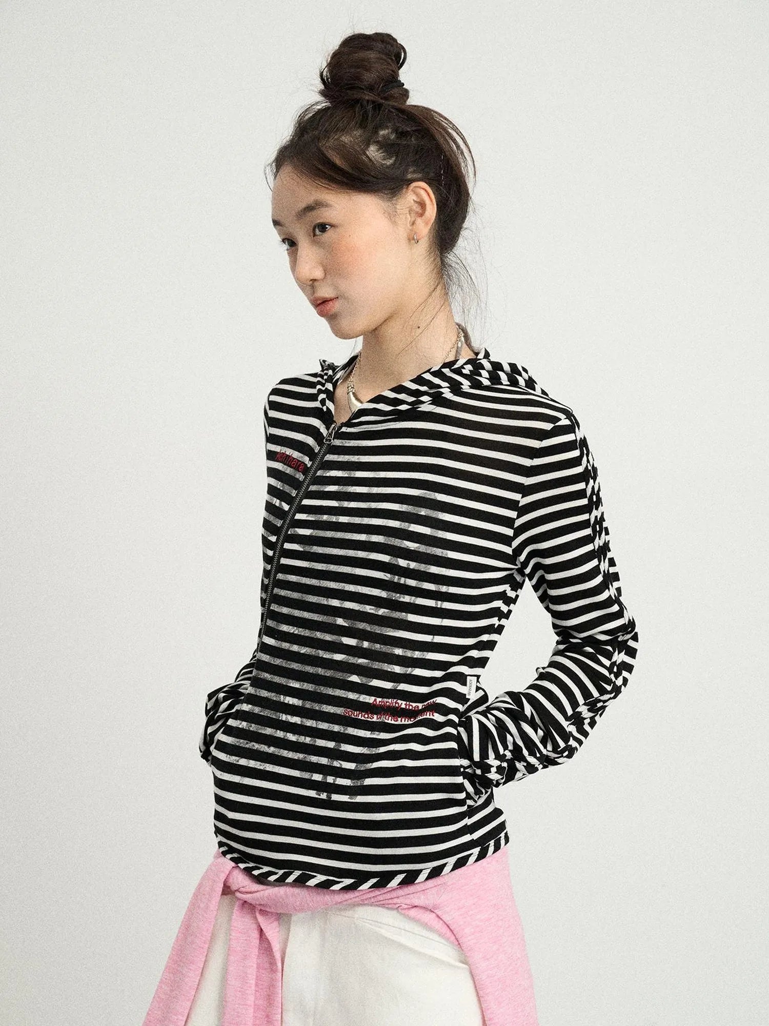 Striped Punk Bandage Coat