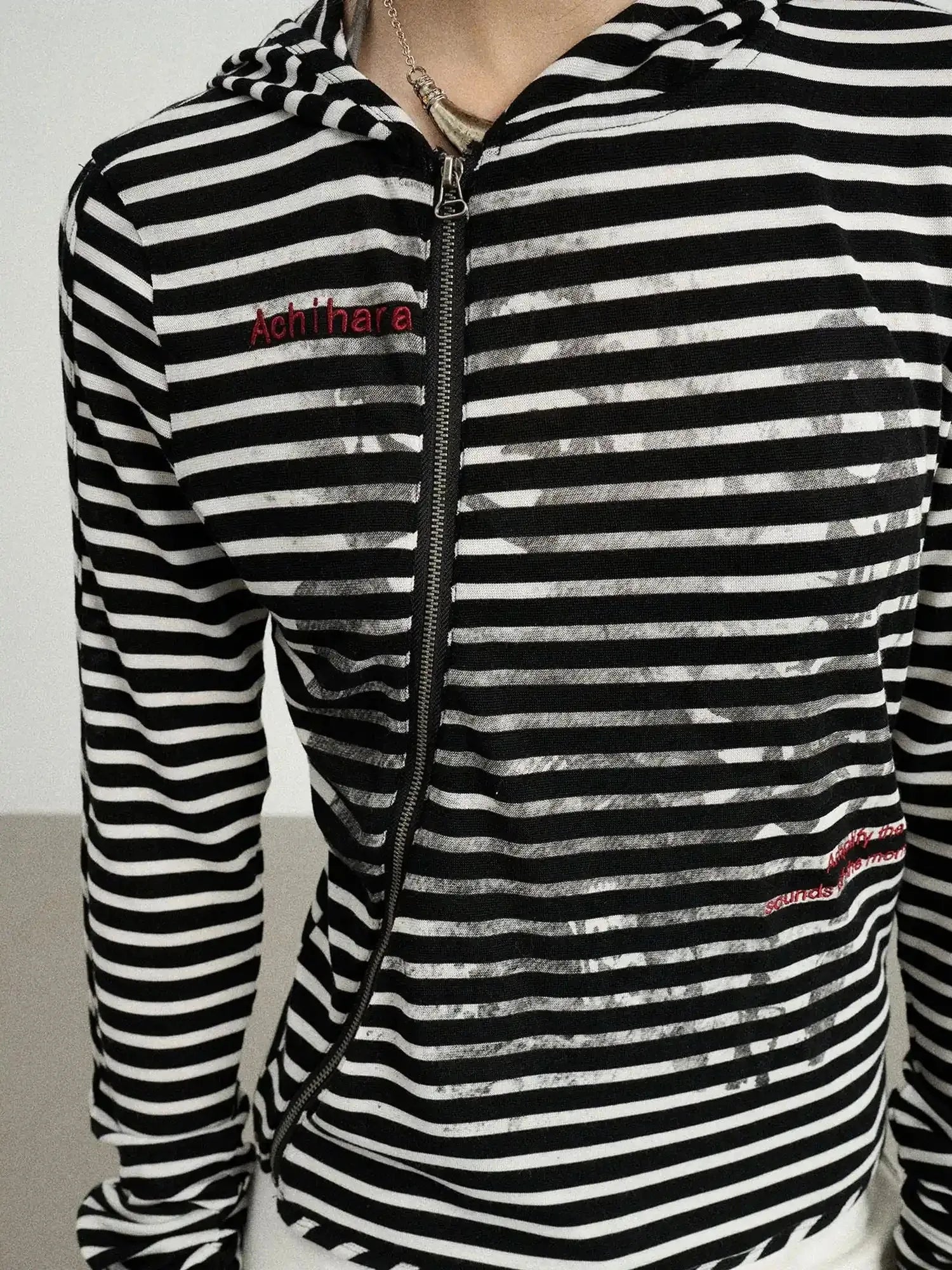Striped Punk Bandage Coat